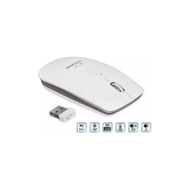 Souris sans filEsperanzaEM120W (Blanc) | MonPC.Store