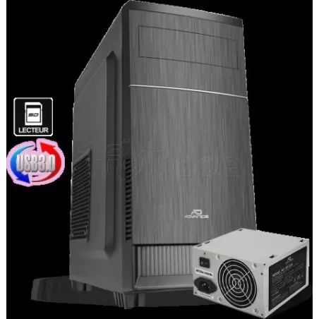Boitier Mini Tour Micro ATXAdvanceImpulse(Noir) avec… | MonPC.Store