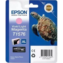 Cartouche d'encreEpsonTortue T1576 XL (Magenta clair) | MonPC.Store