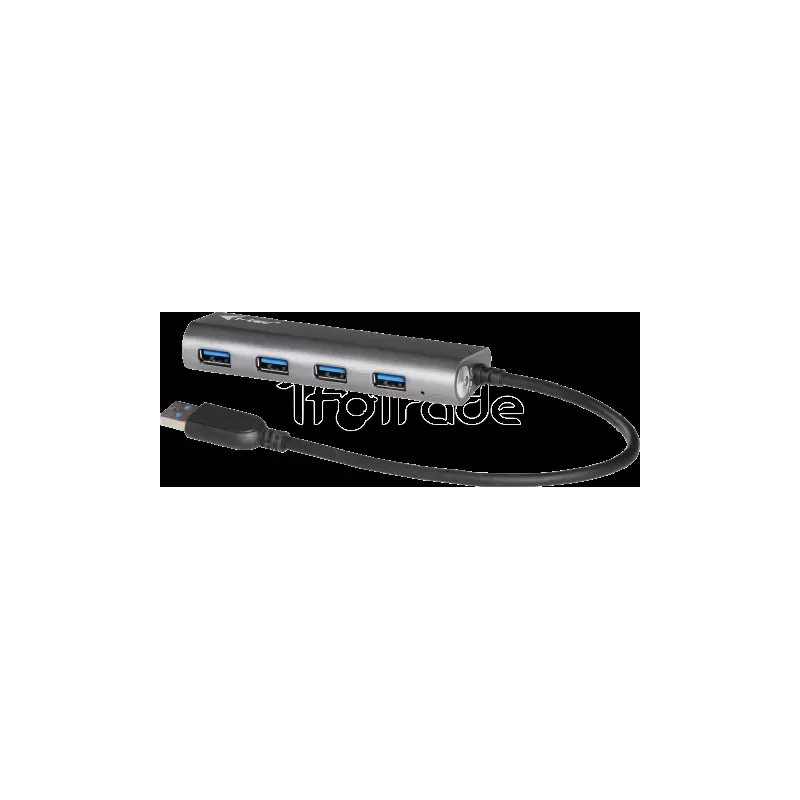 Hub 4x USB 3.0 alimentéI-TecMetal Charging(Gris) | MonPC.Store