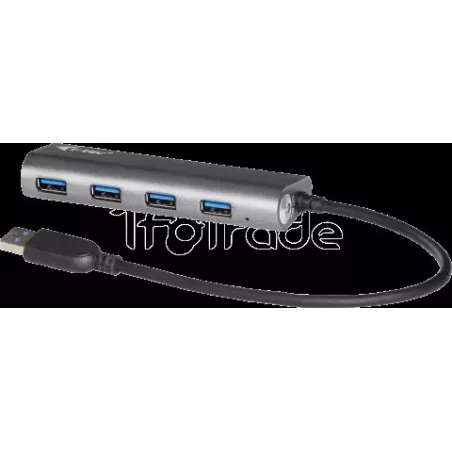 Hub 4x USB 3.0 alimentéI-TecMetal Charging(Gris) | MonPC.Store