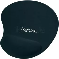 Tapis de souris avec repose poignet en gelLogiLink(Noir) | MonPC.Store