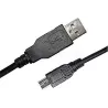 CableD2 DiffusionUSB 2.0 type A - Mini B M/M 1,5m (Noir) | MonPC.Store