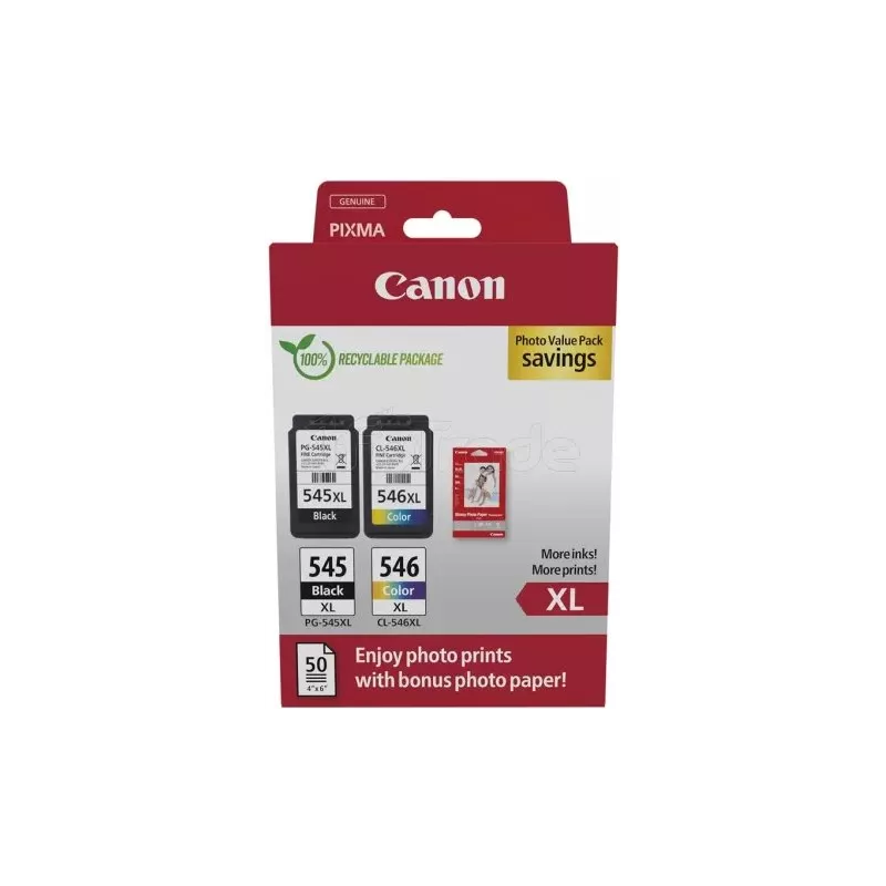 Pack 2 cartouches d'encreCanonPG-545XL/CL-546XL (+ 50… | MonPC.Store