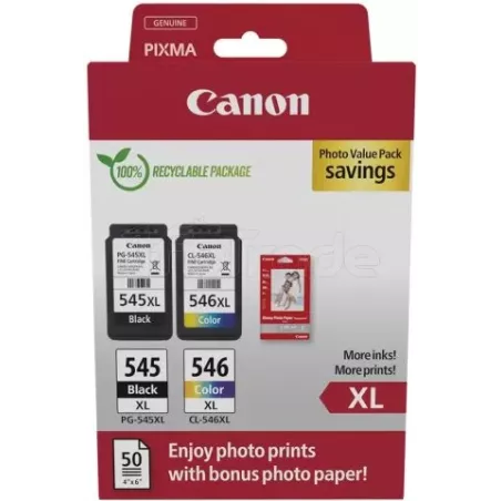 Pack 2 cartouches d'encreCanonPG-545XL/CL-546XL (+ 50… | MonPC.Store