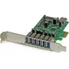 Carte PCI-Express StarTech USB 3.0 - 7 ports | MonPC.Store