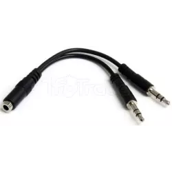 Adaptateur Startech jack 3,5 mm 4 broches F vers 2 x… | MonPC.Store