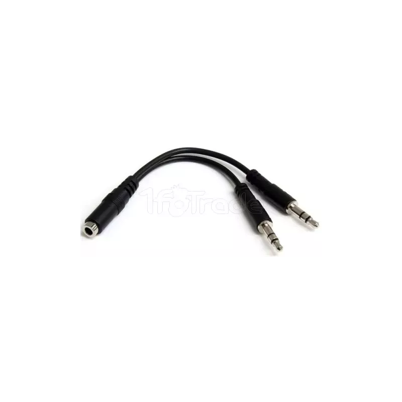 Adaptateur Startech jack 3,5 mm 4 broches F vers 2 x… | MonPC.Store