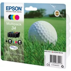 Pack 4 cartouches d'encreEpsonBalle de Golf 34 Standard | MonPC.Store