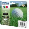 Pack 4 cartouches d'encreEpsonBalle de Golf 34 Standard | MonPC.Store