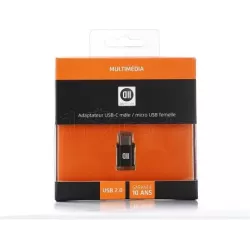 AdaptateurD2 DiffusionMicro USB vers USB Type C | MonPC.Store
