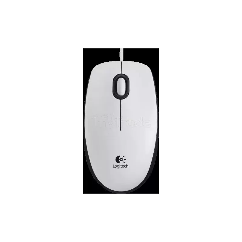 Souris filaireLogitechB100Optical USB (Blanc) | MonPC.Store