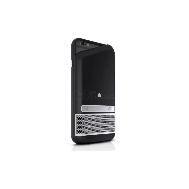 Coque ZAGG pour iPhone 6 avec enceinte integrée - Noir | MonPC.Store
