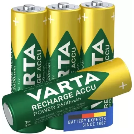 Lot de 4 piles rechargeablesVartaRecharge Accu… | MonPC.Store