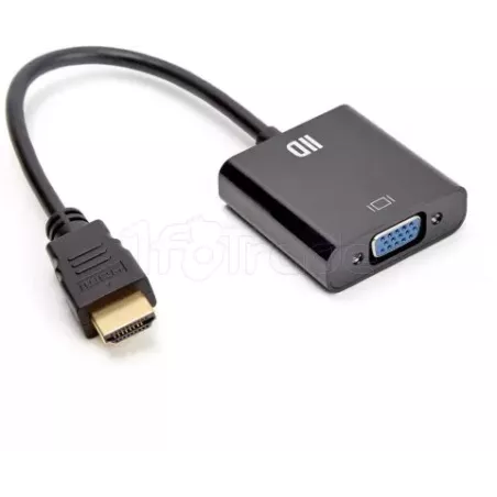 ConvertisseurD2 DiffusionHDMI mâle (Type A) vers VGA… | MonPC.Store