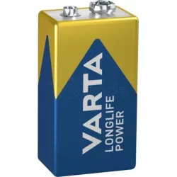 Pile AlcalineVartaLonglife Powertype E-Block (6LR61) 9V | MonPC.Store