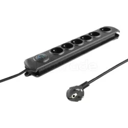 Multiprise Surtension Qoltec 6 prises | MonPC.Store