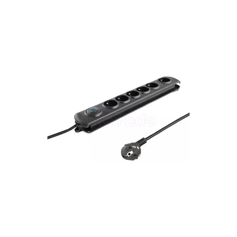 Multiprise Surtension Qoltec 6 prises | MonPC.Store