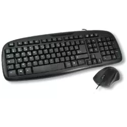 Pack 2en1 (Clavier/Souris) MCL Samar ACK-2012/N (Noir) | MonPC.Store