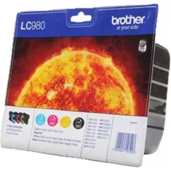 Pack 4 cartouches d'encreBrotherLC980 | MonPC.Store