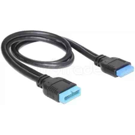 Rallonge Cable USB 3.0 interneDelock(19 broches) 45cm… | MonPC.Store