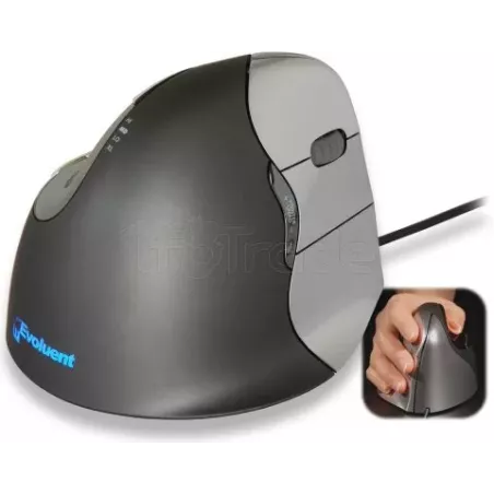 Souris filaireEvoluentVerticale 4 Small pour droitier | MonPC.Store