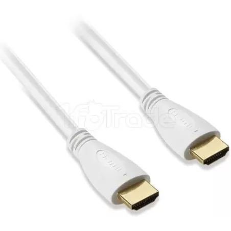 Câble HDMI 1.4D2 Diffusion3m M/M (Blanc) | MonPC.Store