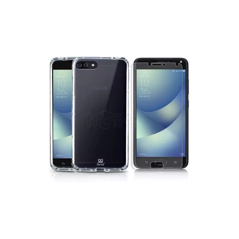 Coque Gel pourAsusZenfone 4 + Ecran de protection verre | MonPC.Store