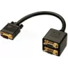 CableLindyVGA Male vers 2 x VGA femelle (Y - doubleur… | MonPC.Store