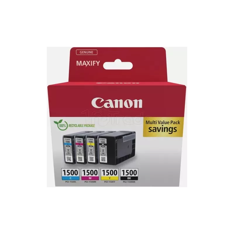 Pack 4 cartouche d'encreCanonPGI-1500 (Noir, Cyan… | MonPC.Store