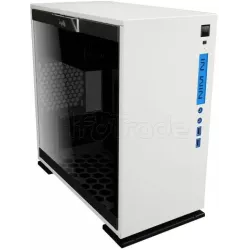 Boitier Moyen Tour ATXInWin101avec panneau vitré (Blanc) | MonPC.Store