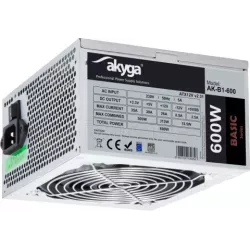 Alimentation ATXAkygaBasic AK-B1- 600W (Gris) | MonPC.Store