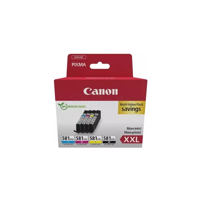 Pack 4 cartouches d'encreCanonCLI-581XXL ( couleurs +… | MonPC.Store