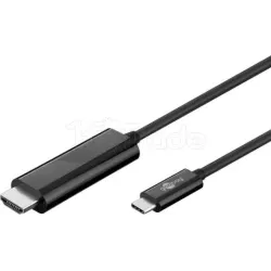 Cable adaptateur USB Type CGoobayvers HDMI 1,80m (Noir) | MonPC.Store