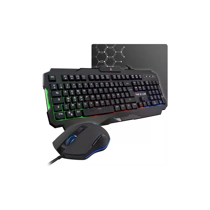 Pack Gamer 3en1 (Clavier/Souris/Tapis)The G-LabCombo… | MonPC.Store