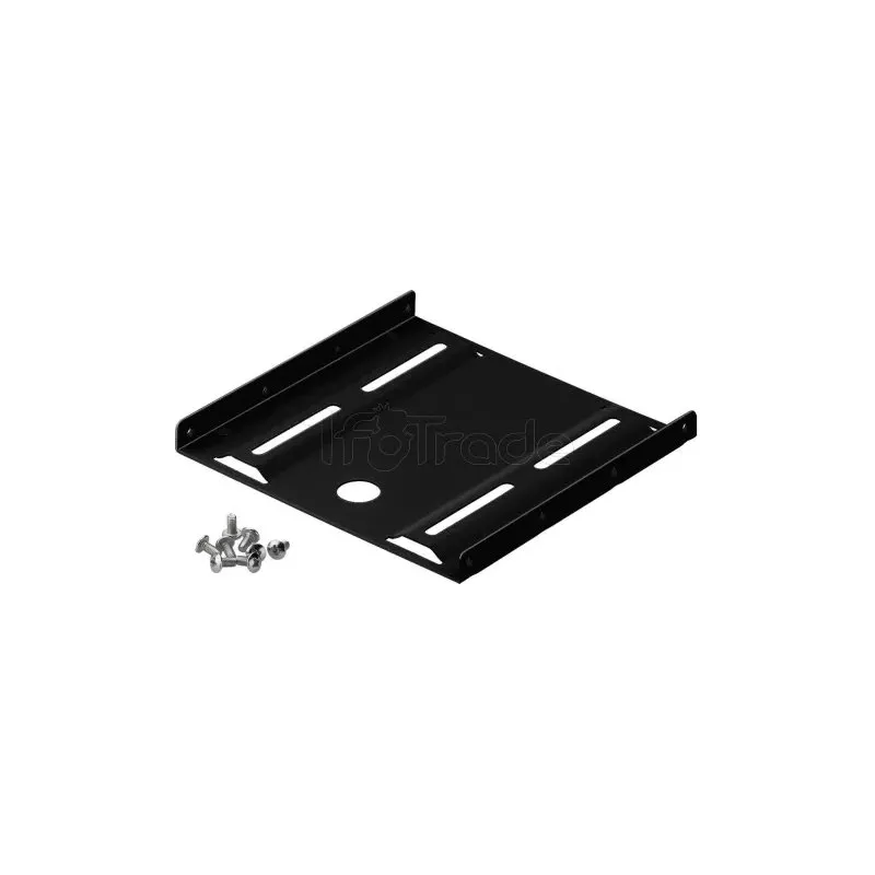 Berceau 2"1/2 dans une baie de 3"1/2 (Noir) | MonPC.Store