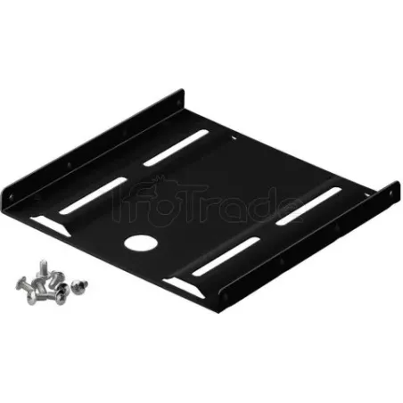Berceau 2"1/2 dans une baie de 3"1/2 (Noir) | MonPC.Store