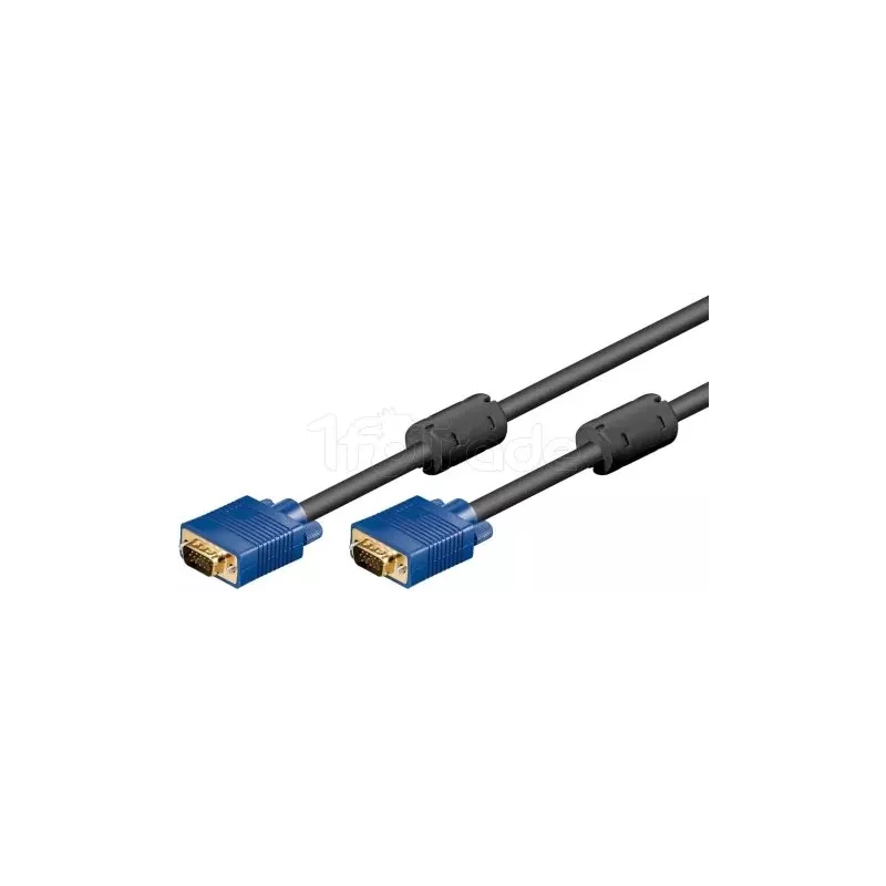Cable S-VGAGoobay5m M/M (Noir) | MonPC.Store