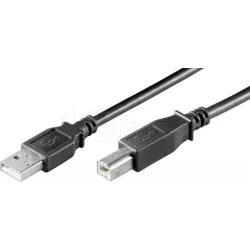 CableGoobayUSB 2.0 type A - B M/M 1,80m (Noir) | MonPC.Store