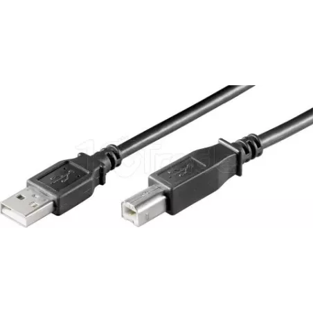 CableGoobayUSB 2.0 type A - B M/M 1,80m (Noir) | MonPC.Store