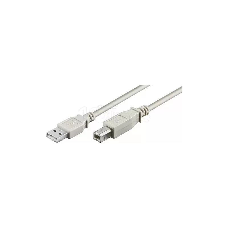 CableGoobayUSB 2.0 type A - B M/M 1,80m (Gris) | MonPC.Store