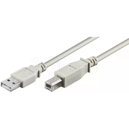 CableGoobayUSB 2.0 type A - B M/M 1,80m (Gris) | MonPC.Store