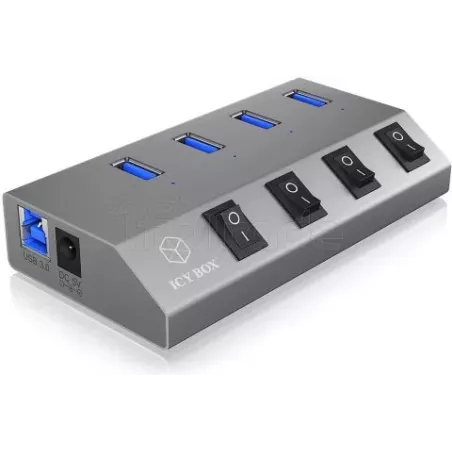 Hub USB 3.0Icy BoxIB-HUB1405 4 ports avec… | MonPC.Store