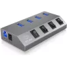 Hub USB 3.0Icy BoxIB-HUB1405 4 ports avec… | MonPC.Store