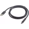 Cable USB 2.0Gembirdtype A - type-C M/M 1m (Noir) | MonPC.Store