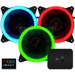 Lot de 3 Ventilateurs de boitierAeroCoolRev RGB Pro… | MonPC.Store