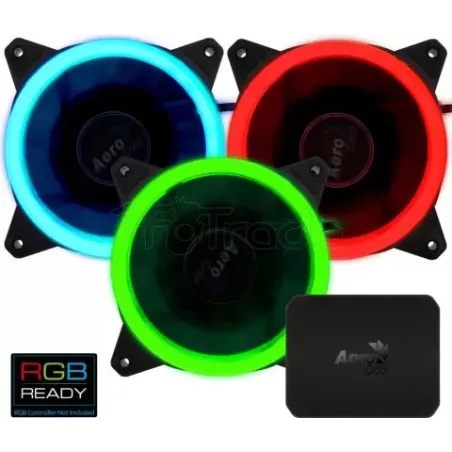 Lot de 3 Ventilateurs de boitierAeroCoolRev RGB Pro… | MonPC.Store