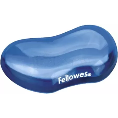 Mini Repose poignetFellowesCrystalGel (Bleu) | MonPC.Store