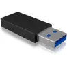 AdaptateurIcy BoxUSB 3.0 Type C Femelle vers USB A Mâle | MonPC.Store