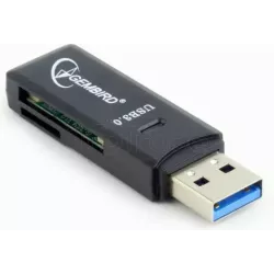 Lecteur de Cartes externeGembirdUSB 3.0 (Noir) | MonPC.Store